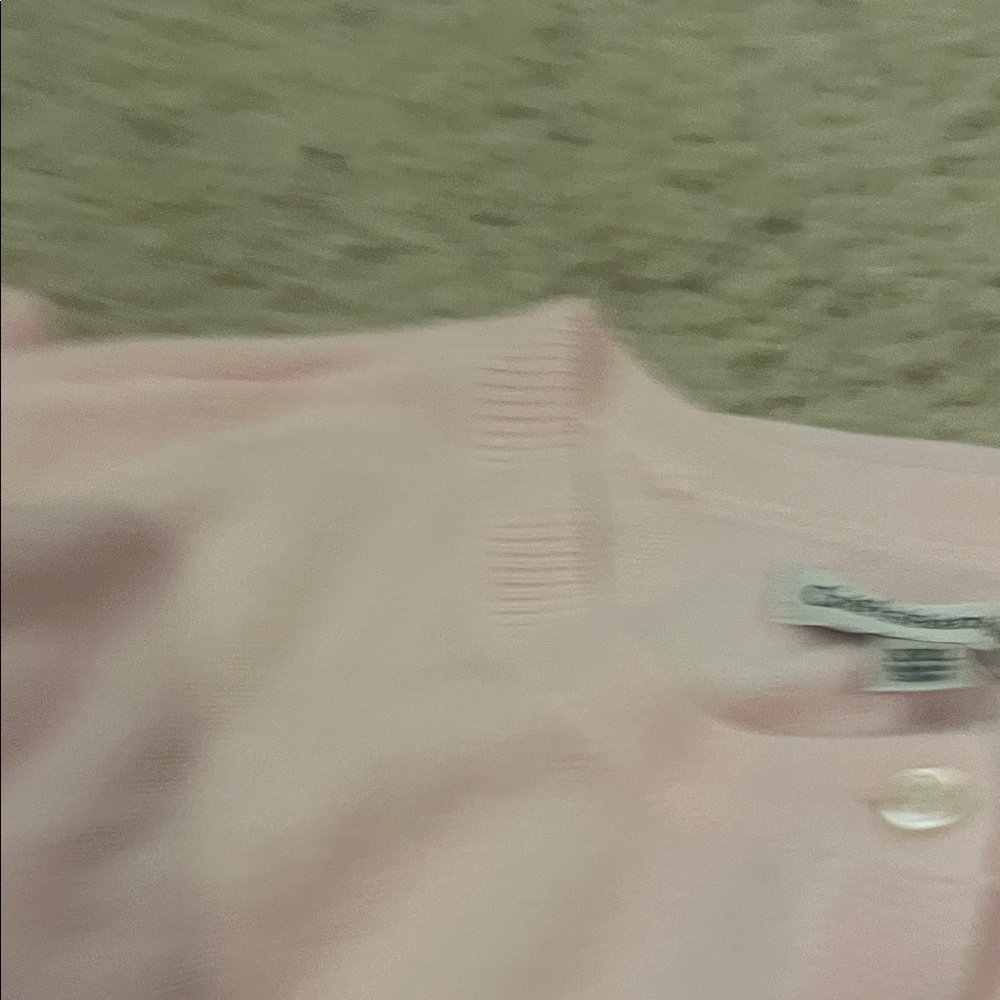 Croft & Barrow Light Pink Women's Cardigan - Picture 2 of 2
